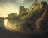 WATTS William 1752-1851,DUNLUCE CASTLE, COUNTY ANTRIM,1817,Whyte's IE 2009-11-30