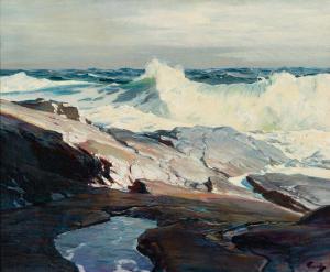 WAUGH Frederick Judd 1861-1940,Crashing Wave,Barridoff Auctions US 2024-04-13