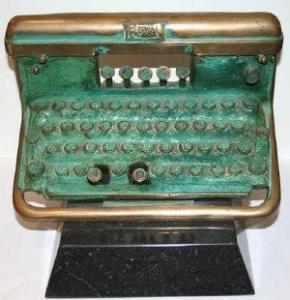 waugh louise 1900-1900,Typewriter,De Veres Art Auctions IE 2009-11-25