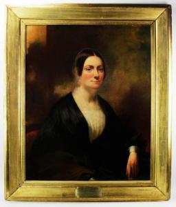 WAUGH Samuel B 1814-1885,portrait of Mary Shoemaker Fell 1807-1883,1854,Kaminski & Co. US 2024-02-18