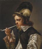 WAUTIER MICHAELINA 1617-1689,A young man smoking a pipe,Christie's GB 2019-05-01