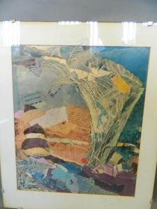 WAY Jeanne,abstract coloured paper collage,1966,Crow's Auction Gallery GB 2017-05-10