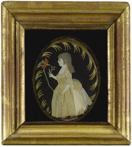 WAY Mary B,MINIATURE FULL-LENGTH PORTRAIT OF THEODOSIA BURR A,18th Century,Sotheby's 2018-01-18