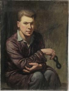 WAY Ronald,portrait,1946,Reeman Dansie GB 2022-10-30