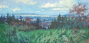WAYNE H 1900-1900,A View of Portland,1990,O'Gallerie US 2013-06-12