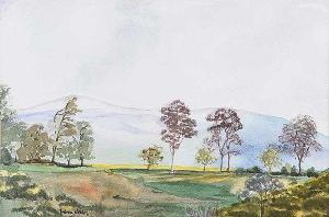 Weaver Fredrica,TREES IN A LANDSCAPE,Ross's Auctioneers and values IE 2020-11-04
