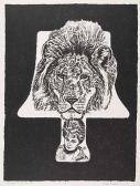 WEAVER Robert 1924-1994,Hommage to Momma Lion,1971,Swann Galleries US 2002-11-21