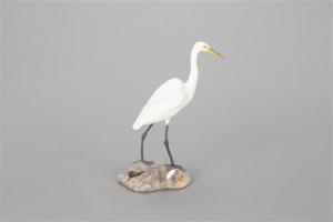 WEAVER STEVE 1950,Miniature White Heron,2015,Copley US 2022-07-15