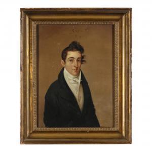 WEAVER WILLIAM 1759-1817,Portrait of Francis Joseph Upton,1813,Leland Little US 2022-09-10