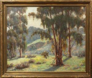 WEBB Alexander James 1813-1892,California Landscape with Eucalyptus Tree,1835,Clars Auction Gallery 2009-03-07