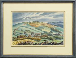 WEBB Clifford Cyril 1895-1972,LANDSCAPE WITH CATTLE,McTear's GB 2023-03-02