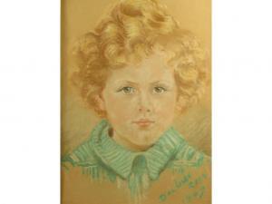 WEBB Dora 1888-1973,Head and shoulders portrait,1940,Golding Young & Co. GB 2009-09-02