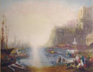 WEBB John Cother 1855-1927,after Joseph Mallord William Turner , 'View of V,1927,Lots Road Auctions 2008-01-27