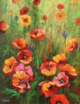 WEBB Kenneth 1927,Poppies In A Grassy Meadow,Gormleys Art Auctions GB 2021-09-28
