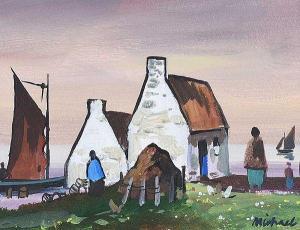 WEBB Michael,EVENING LIGHT, DONEGAL,Ross's Auctioneers and values IE 2020-09-09