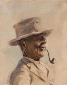 WEBB PEOPLES CLARY 1914,UNCLE GEORGE GUDGER,Stair Galleries US 2017-08-05