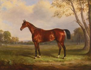 WEBB William 1780-1846,A BAY HUNTER IN A LANDSCAPE,Sotheby's GB 2014-10-22