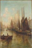 WEBB William Edward 1862-1903,Ships at Dock,Susanin's US 2018-03-28
