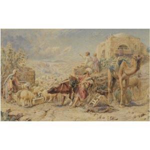 WEBBE William J,AN EGYPTIAN WATERING HOLE,Sotheby's GB 2010-07-13
