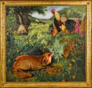 WEBBE William J,Chanticleer and the Fox,1857,Pook & Pook US 2019-10-05