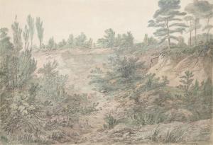WEBBER John 1750-1793,A SANDPIT, HAMPSTEAD HEATH,1792,Dreweatts GB 2023-10-18