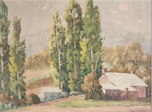 WEBBER Travis 1900-1968,Country Road,1948,Theodore Bruce AU 2023-02-23