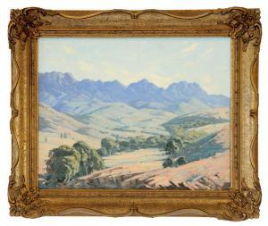 WEBBER Travis 1900-1968,The Ramparts, Flinders Ranges,1938,Elder Fine Art AU 2022-10-16