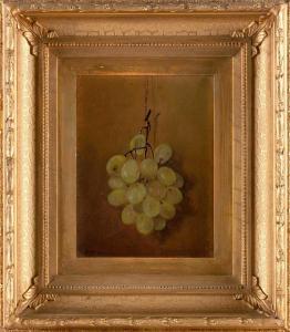 WEBBER Wesley 1839-1914,Still life of grapes,Eldred's US 2023-07-27