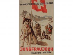 WEBER ED 1800-1800,Jungfraujoch, Jungfrau Railway (Polar Dogs),1946,Onslows GB 2020-11-26