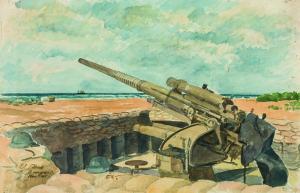 WEBER Erich 1944,8,8 Flak bei Bengasi Nov.1941,Zeller DE 2017-09-21