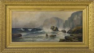 WEBER Frederick T 1883-1956,Stormy seas off Grand Manan,Eldred's US 2016-08-03