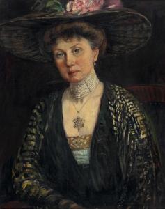 WEBER FULOP ELIZABETH 1883-1938,Frau Oberbaurat Helene Mayr,Palais Dorotheum AT 2013-11-19