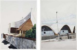 WEBER INA 1964,(i) Untitled (Protestant Temple); (ii) Unti,2005,Phillips, De Pury & Luxembourg 2011-02-18