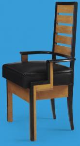 WEBER KEM 1889-1963,A Partially Ebonized Maple Chair, circa 1928,Christie's GB 2009-12-08