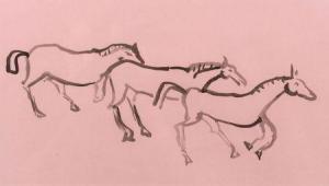 WEBER Lukas 1811-1860,Horses,Skinner US 2004-11-19