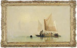 WEBSTER C,Fishing fleet on a hazy day,Christie's GB 2009-06-16