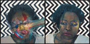 WEBSTER Jessica 1981,Her Painted Face,2012,Strauss Co. ZA 2017-06-05