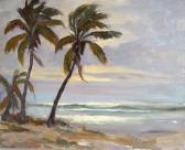 WEBSTER Russ 1904-1984,Florida beach scene,Blackwood/March GB 2009-06-24