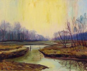 WEBSTER Russ 1904-1984,Marsh scene,Blackwood/March GB 2007-05-29