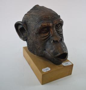WEBSTER Terry,chimpanzee's head,Charterhouse GB 2016-10-21