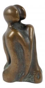 WEBSTER WATSON Colin 1926-2007,ABSTRACT FIGURAL GROUP,1969,Potomack US 2023-11-28