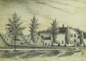 WEBSTER William S,RESIDENCE OF O.H. WALKER, ESQ. ANGELICA, NEW YORK,1873,Sotheby's GB 2017-01-21