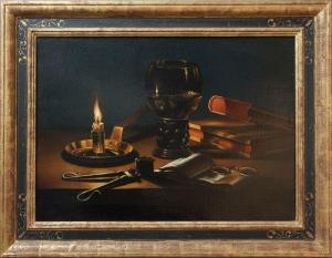 WEDIT GOTTHARDE,CANDLELIGHT STILL LIFE,Stair Galleries US 2010-09-25