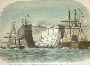 WEEDON Edwin 1819-1873,"The Bermuda Floating Dock,Rosebery's GB 2010-05-05