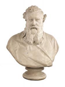 WEEKES Henry 1807-1877,bust of a bearded Victorian gentleman,1870,Sworders GB 2020-09-22