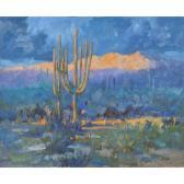 WEEKLY Martin 1936,Saguaro Sundown,Clars Auction Gallery US 2021-08-14