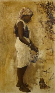 WEEKS Edwin Lord 1849-1903,A Moorish girl in yellow,Bonhams GB 2014-11-05