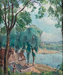 WEGENER Einar, Lili Elbe 1882-1931,Le Mail, Beaugency, France,1923,Swann Galleries US 2024-08-22