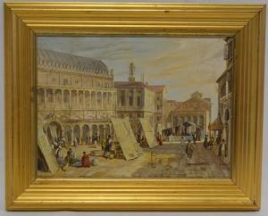 WEGMANN Johann Rudolph 1833,Three Venetian scenes,Gilding's GB 2017-05-23