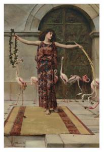 WEGUELIN John Reinhard,An Egyptian Difficulty in the Time of Augustus,1885,Christie's 2019-10-28